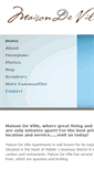 Mobile Screenshot of maisondevilleapts.com